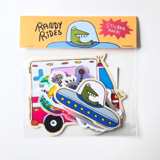Randy Rides - Sticker Pack
