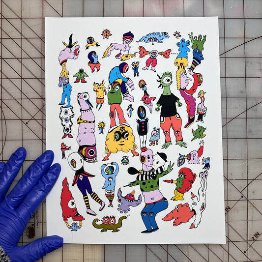 ALL MY FRIENDS - Print