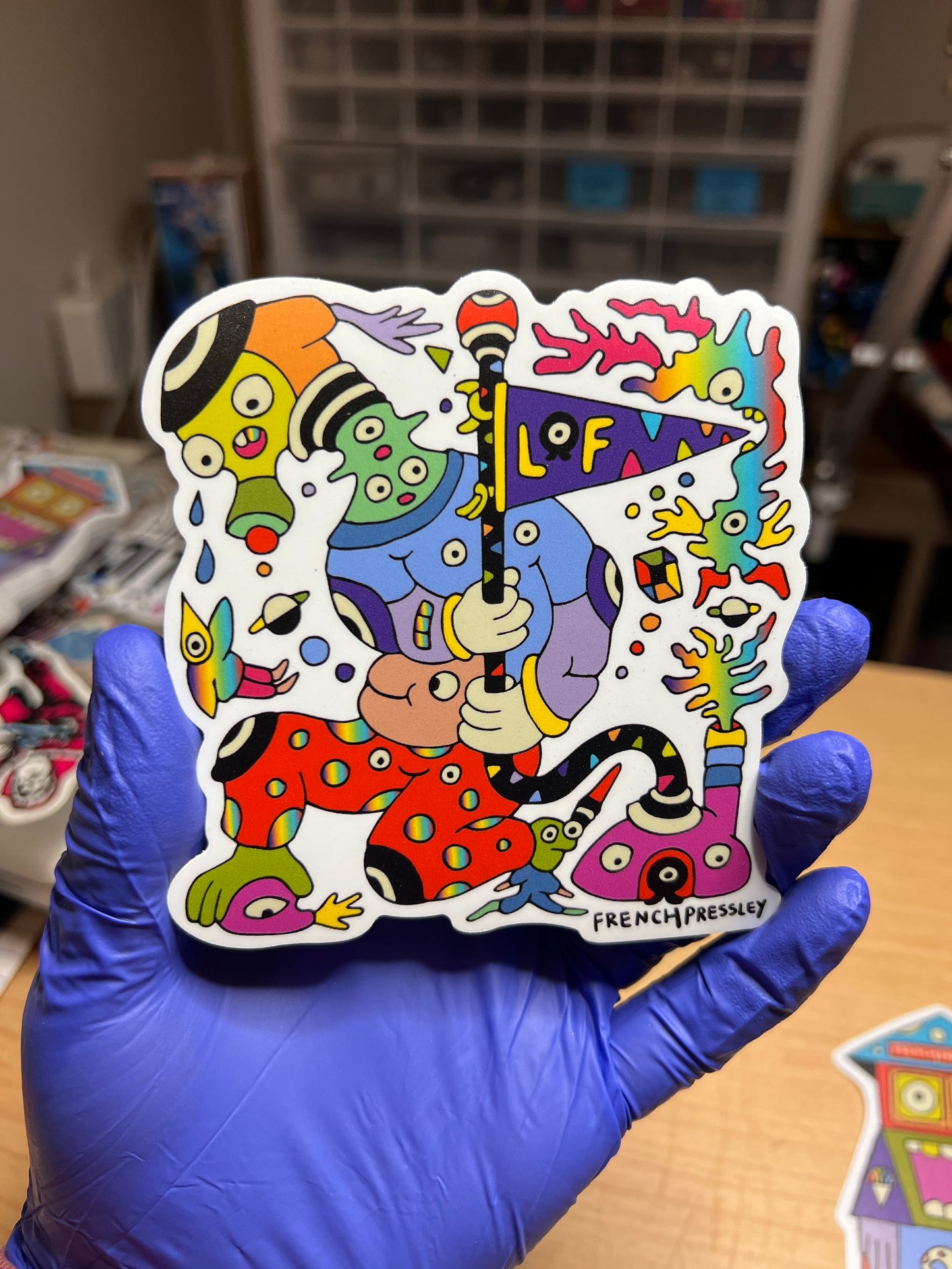 The Bearer of The GALF! - Sticker