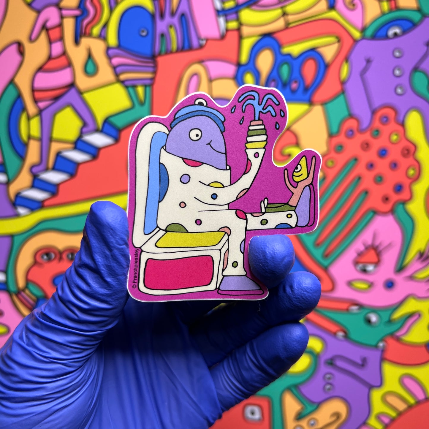 FRENCHPRESSLEY - Sticker Pack