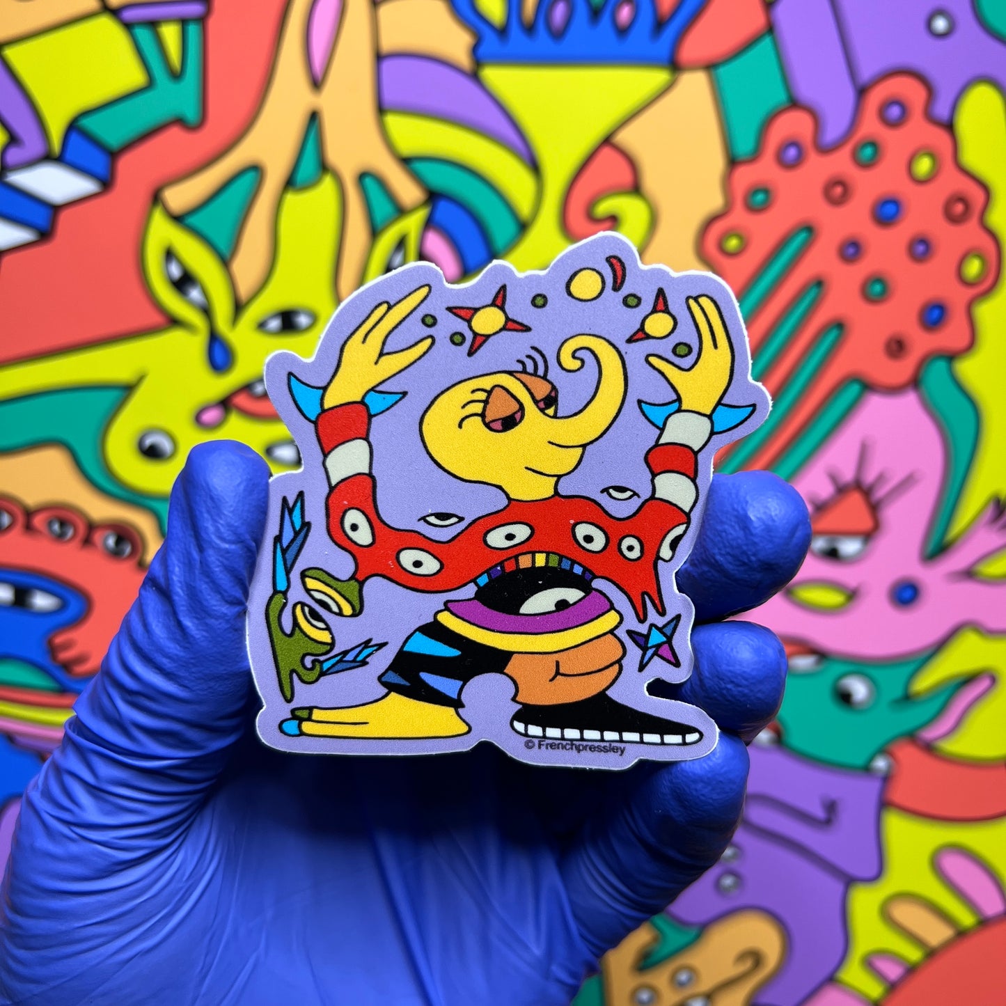 FRENCHPRESSLEY - Sticker Pack