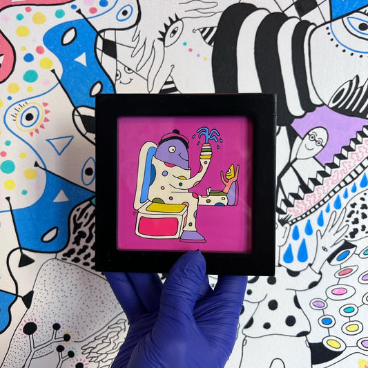 Dingus and Montgomery - Framed Print