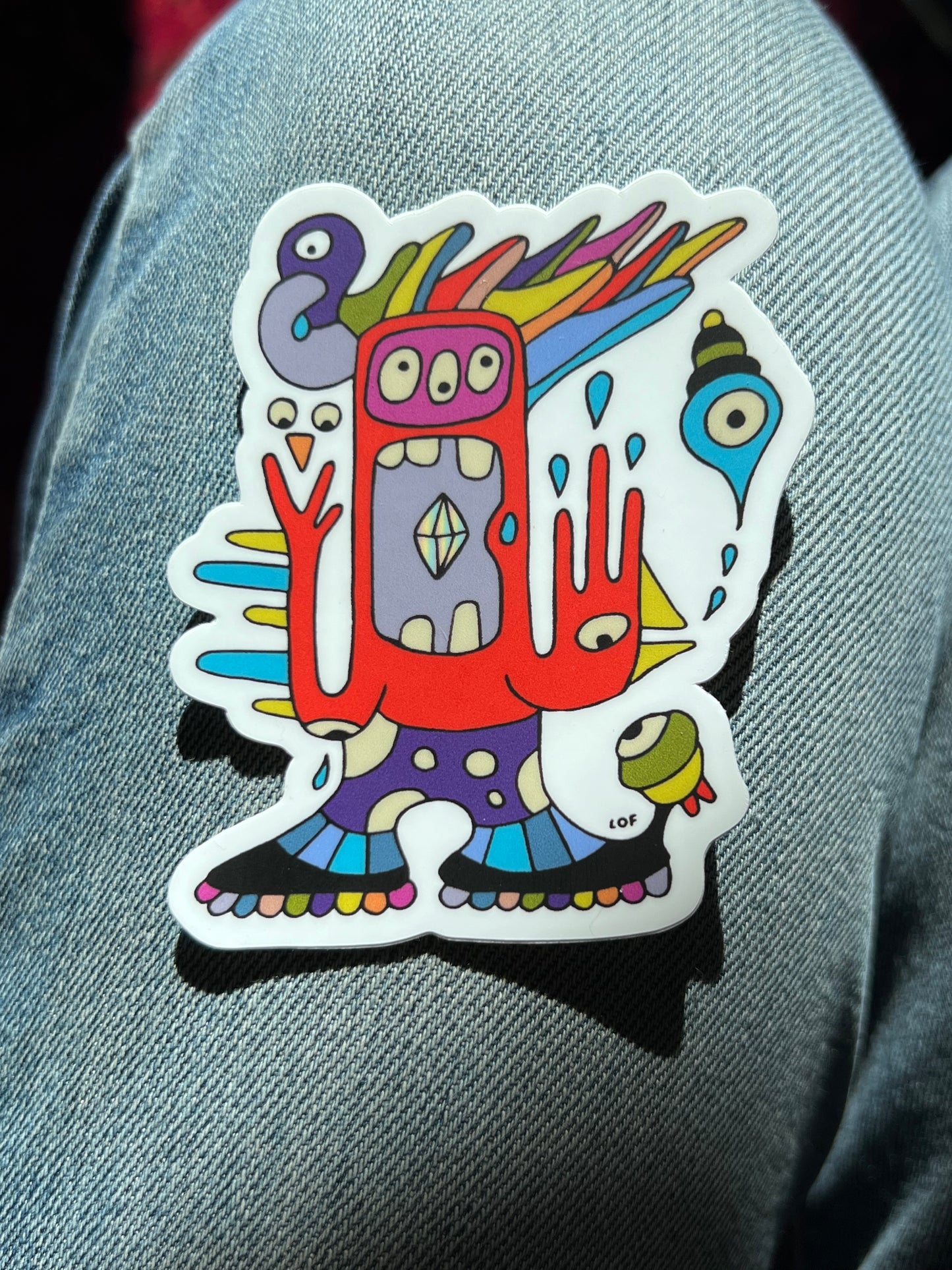 Lepsog ekaf - Sticker