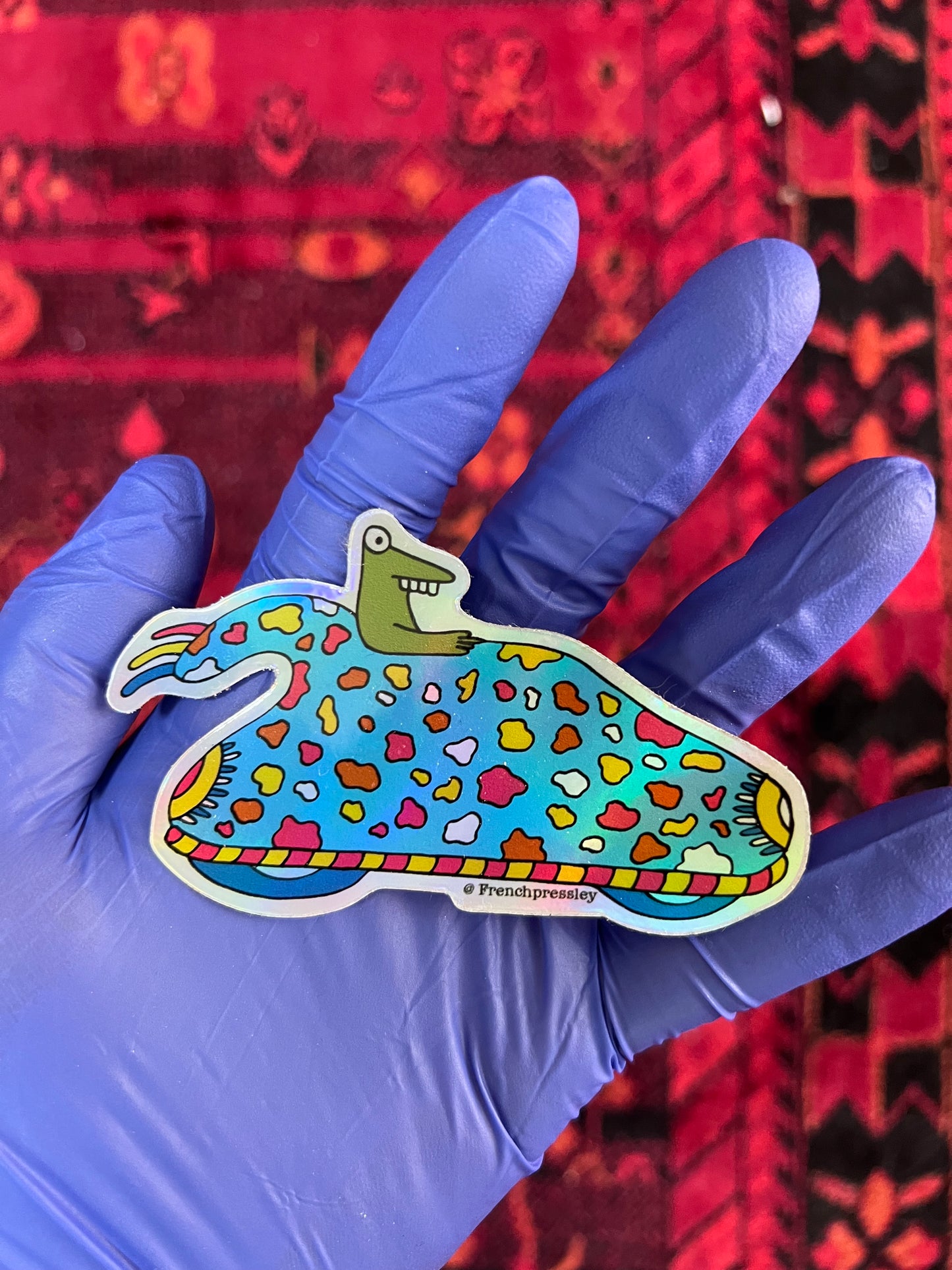 Randy Rides the Healing Holograph - Sticker