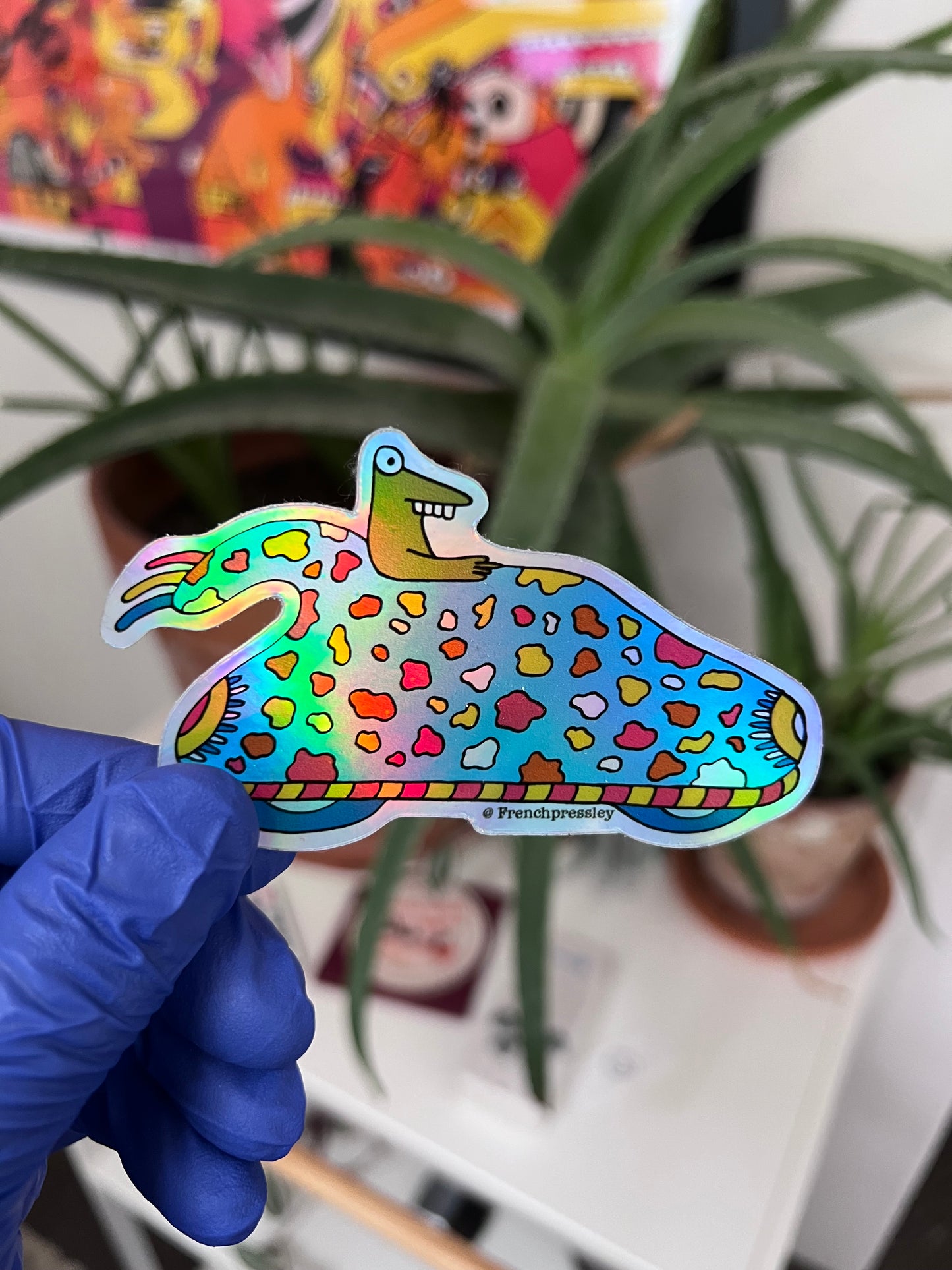 Randy Rides the Healing Holograph - Sticker