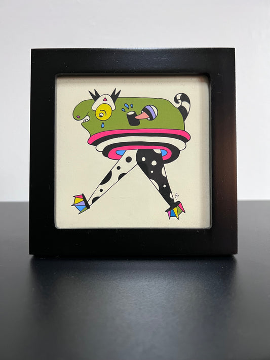 Nurse Crub - Framed Print