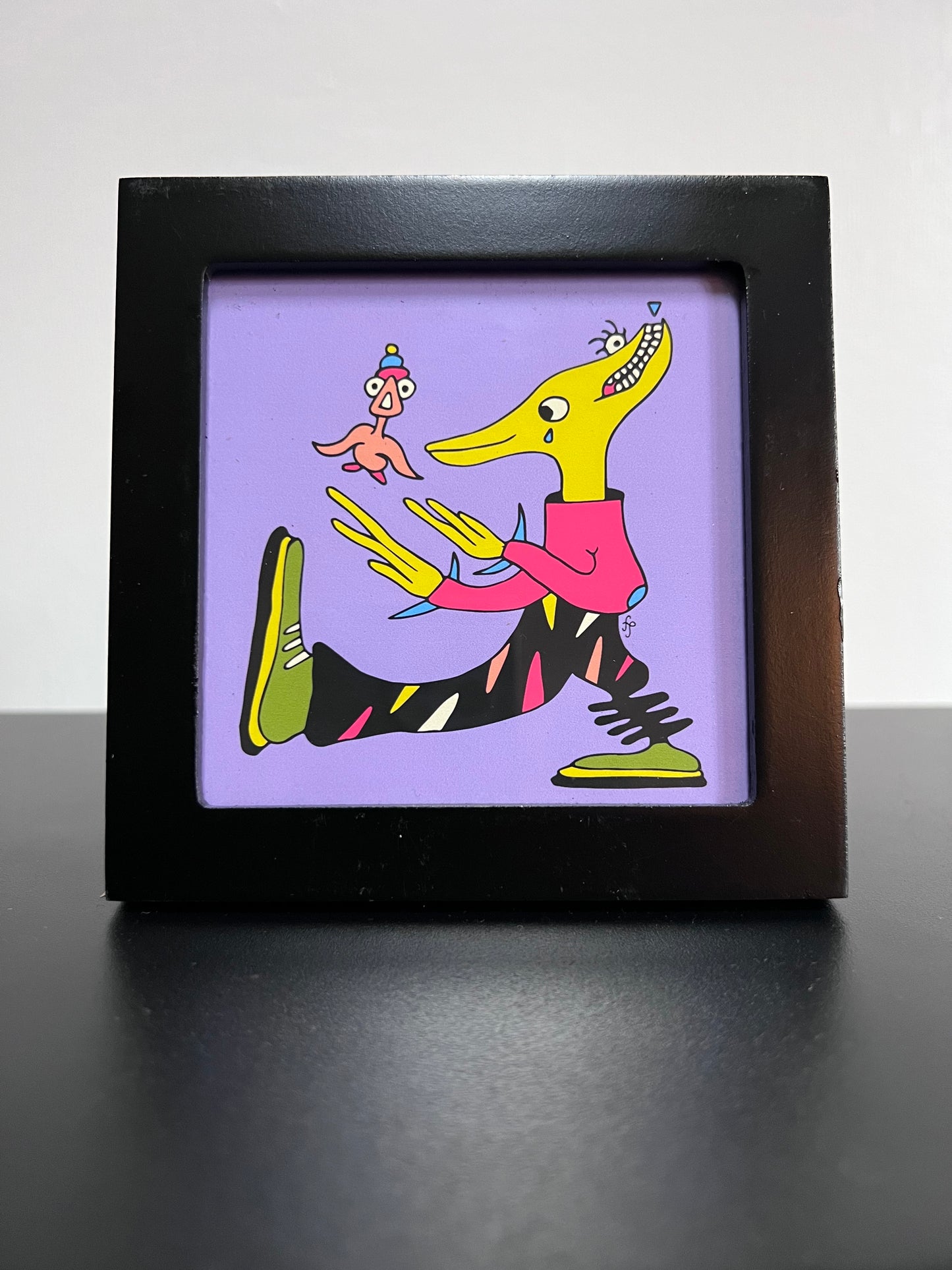 MC Playtpus & Brandy - Framed Print