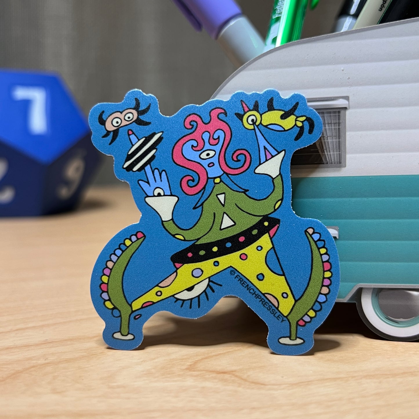 Gordly Binglesnap - Sticker