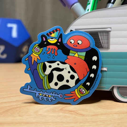 Alula Quasar - Sticker