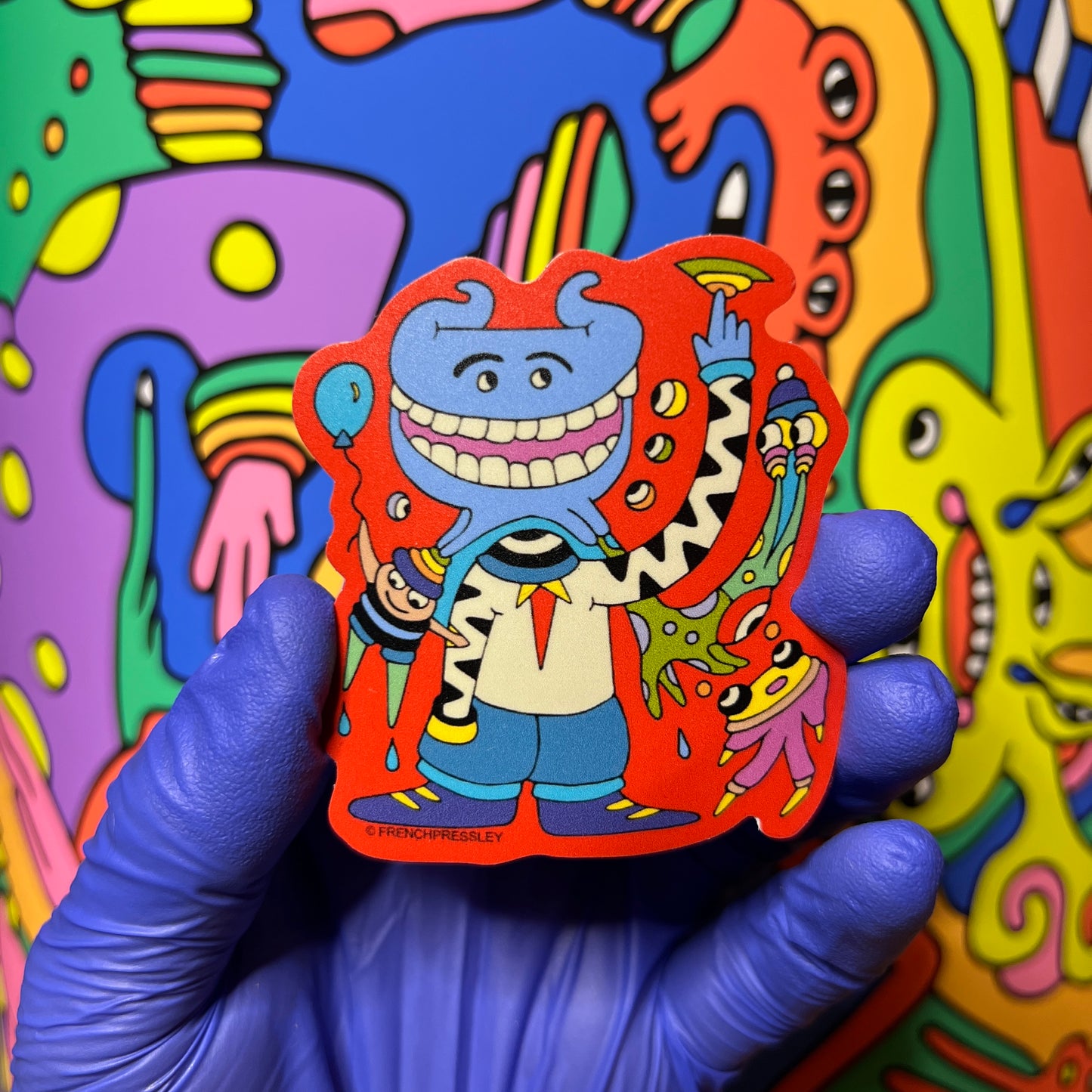 Gertha and Glennard - Sticker