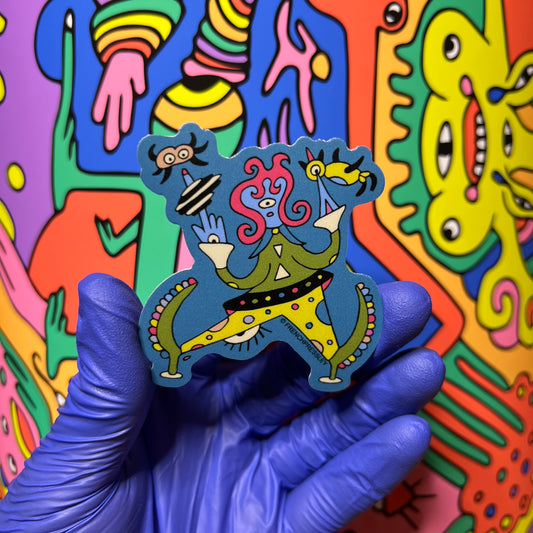 Gordly Binglesnap - Sticker