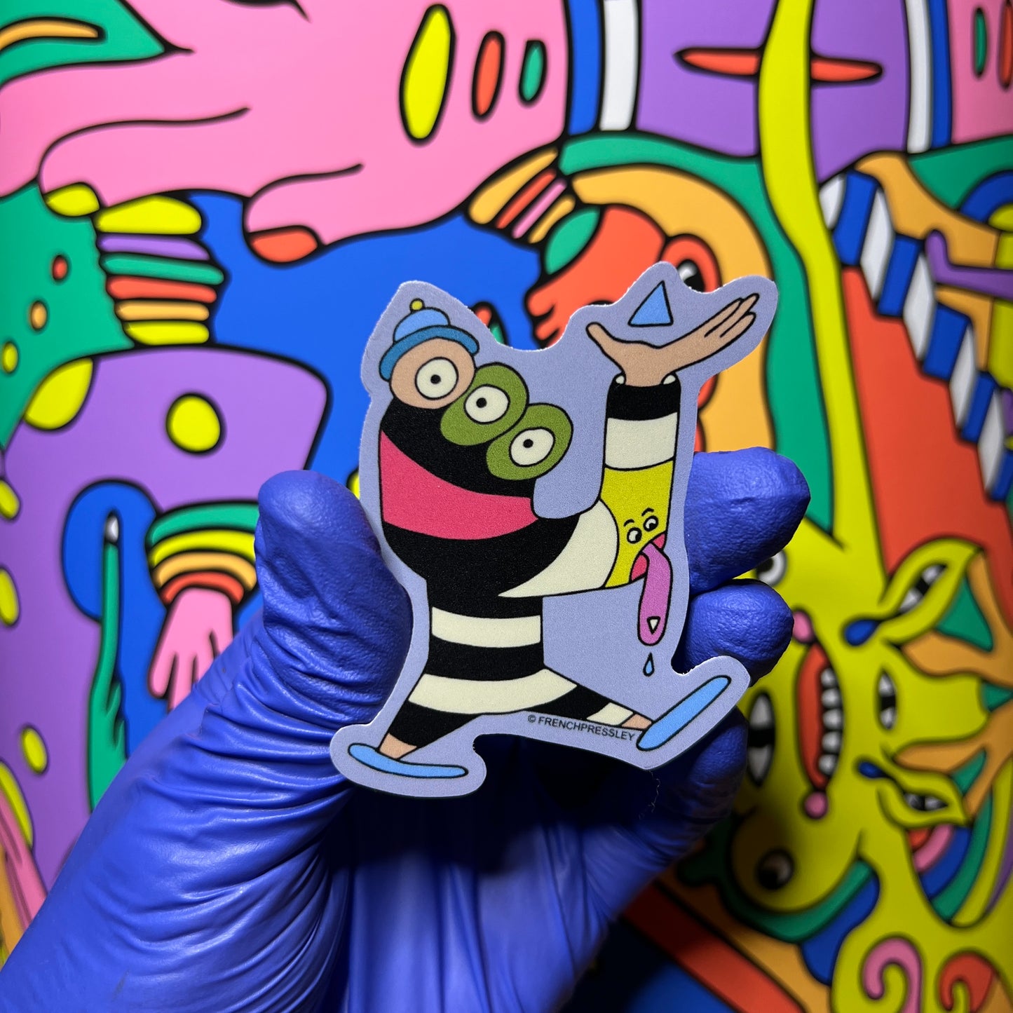 Davis in the spotlight - Sticker