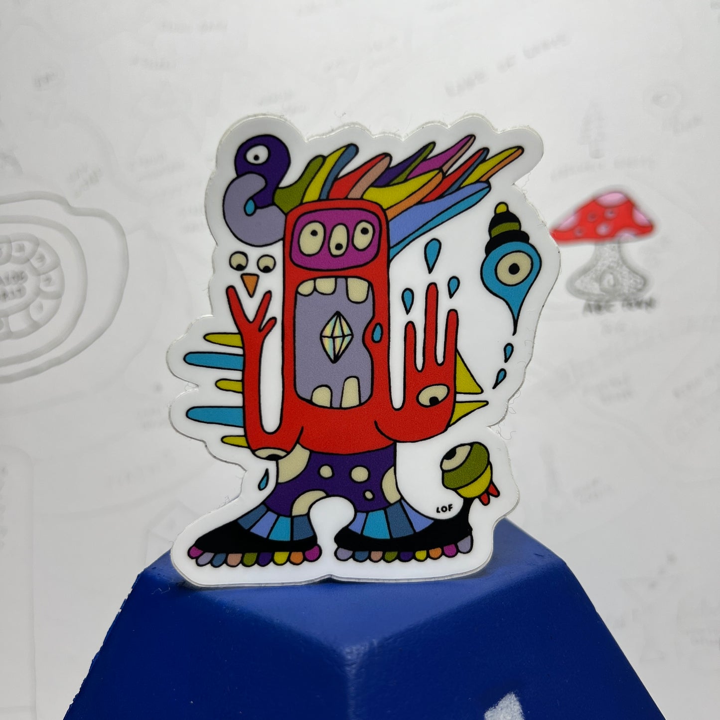 Lepsog ekaf - Sticker