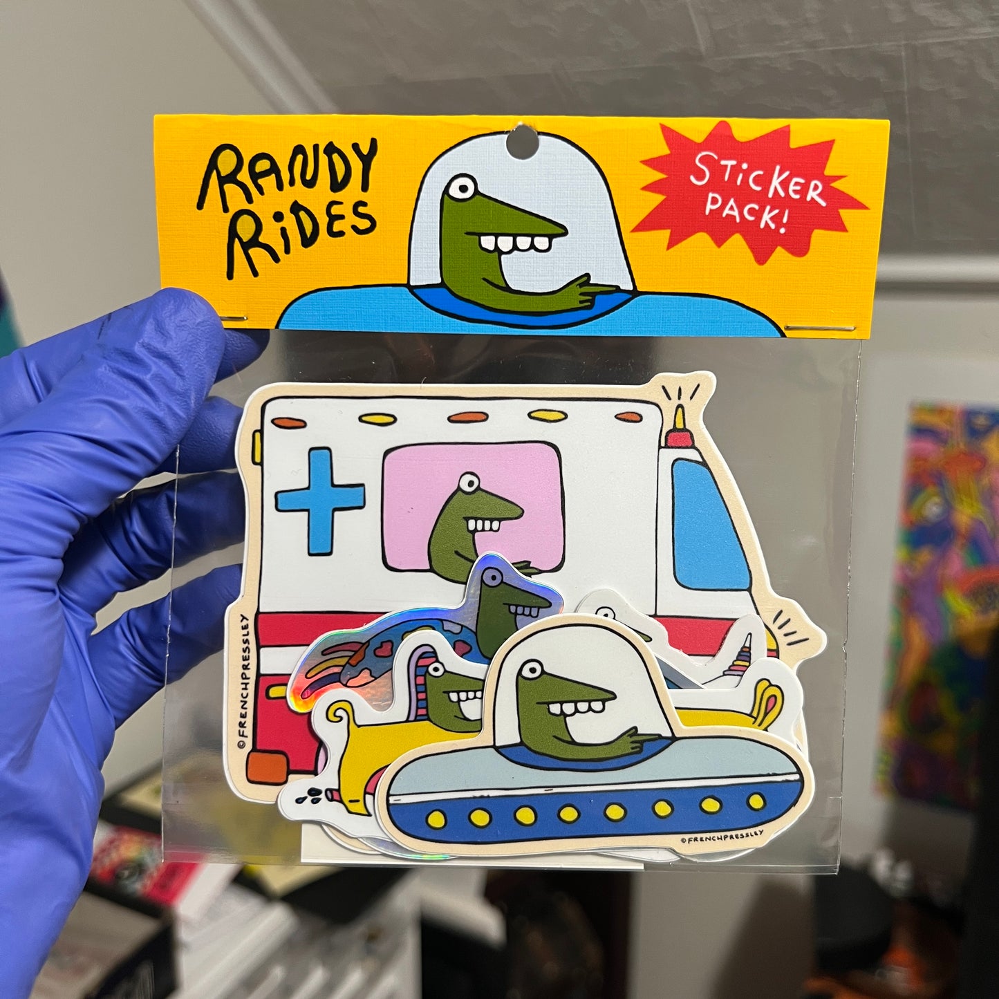 Randy Rides - Sticker Pack