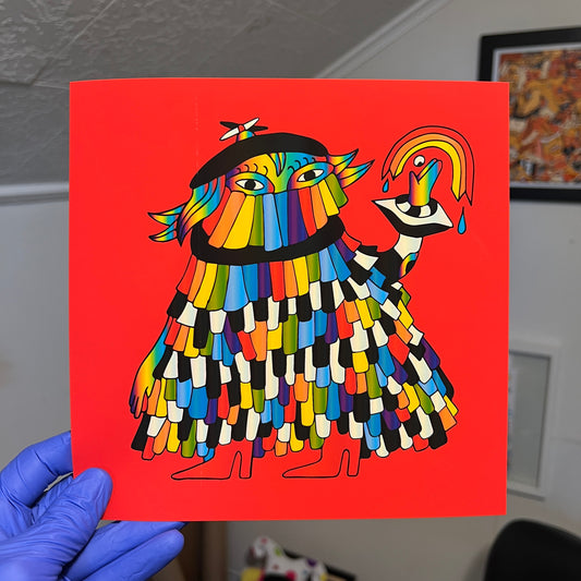 Rainbow Ranger - 8x8 Print