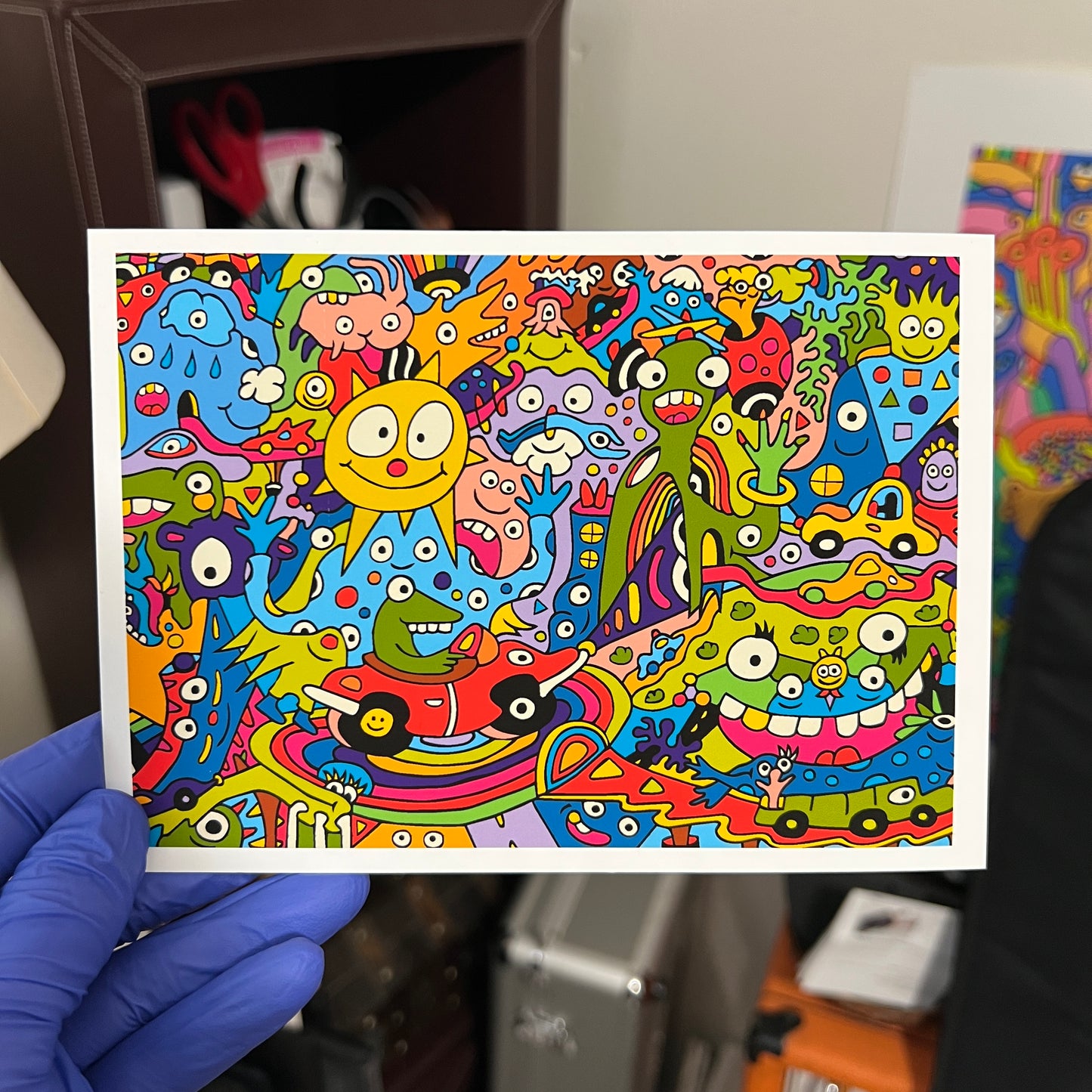 Randy Rides Country - 5x7 Print