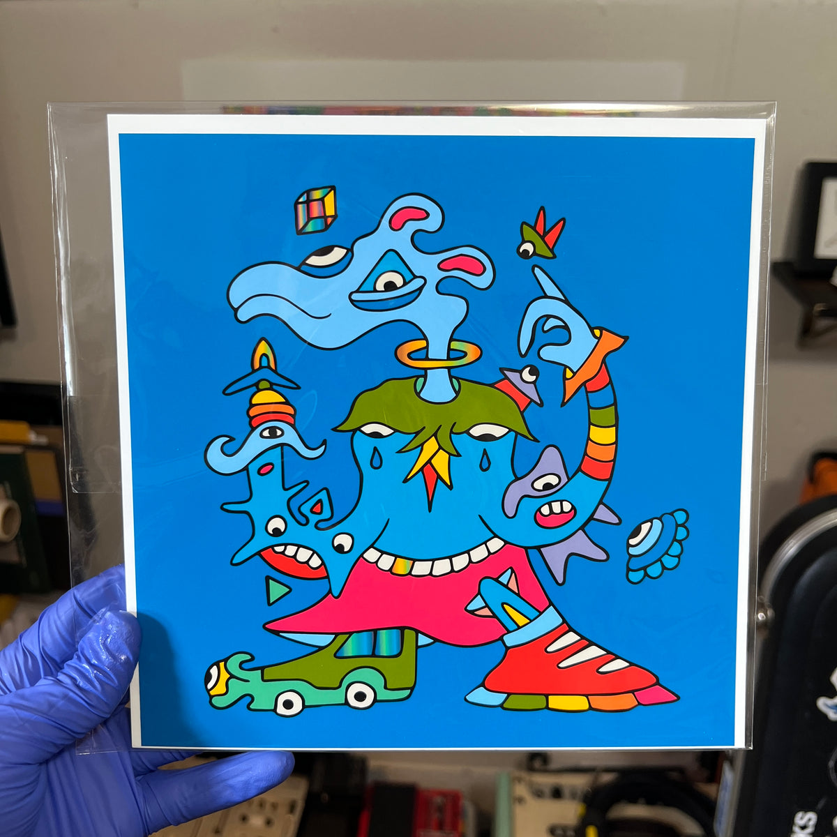Misket Monet - 8x8 Print