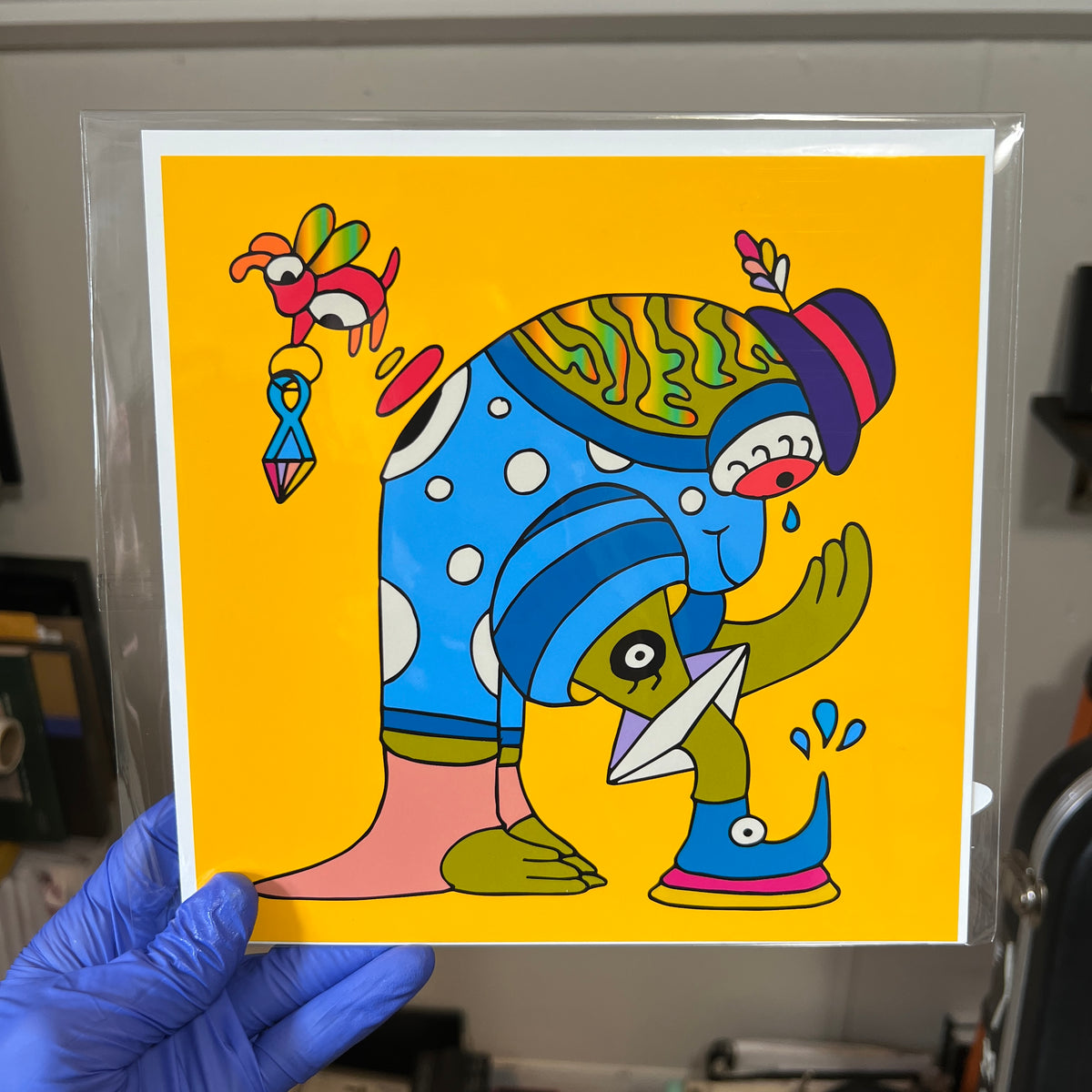 Memory Marie - 8x8 Print