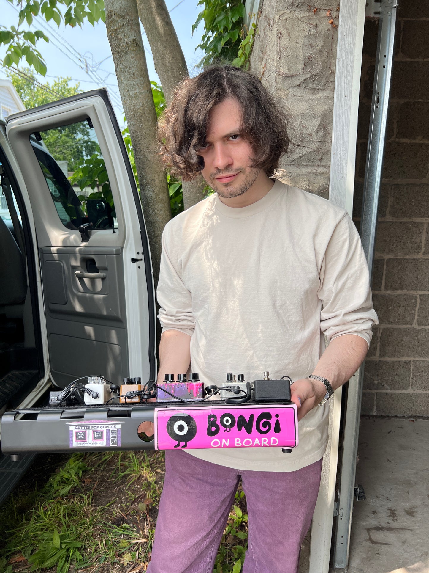 BONGi ON BOARD - Bumper Sticker