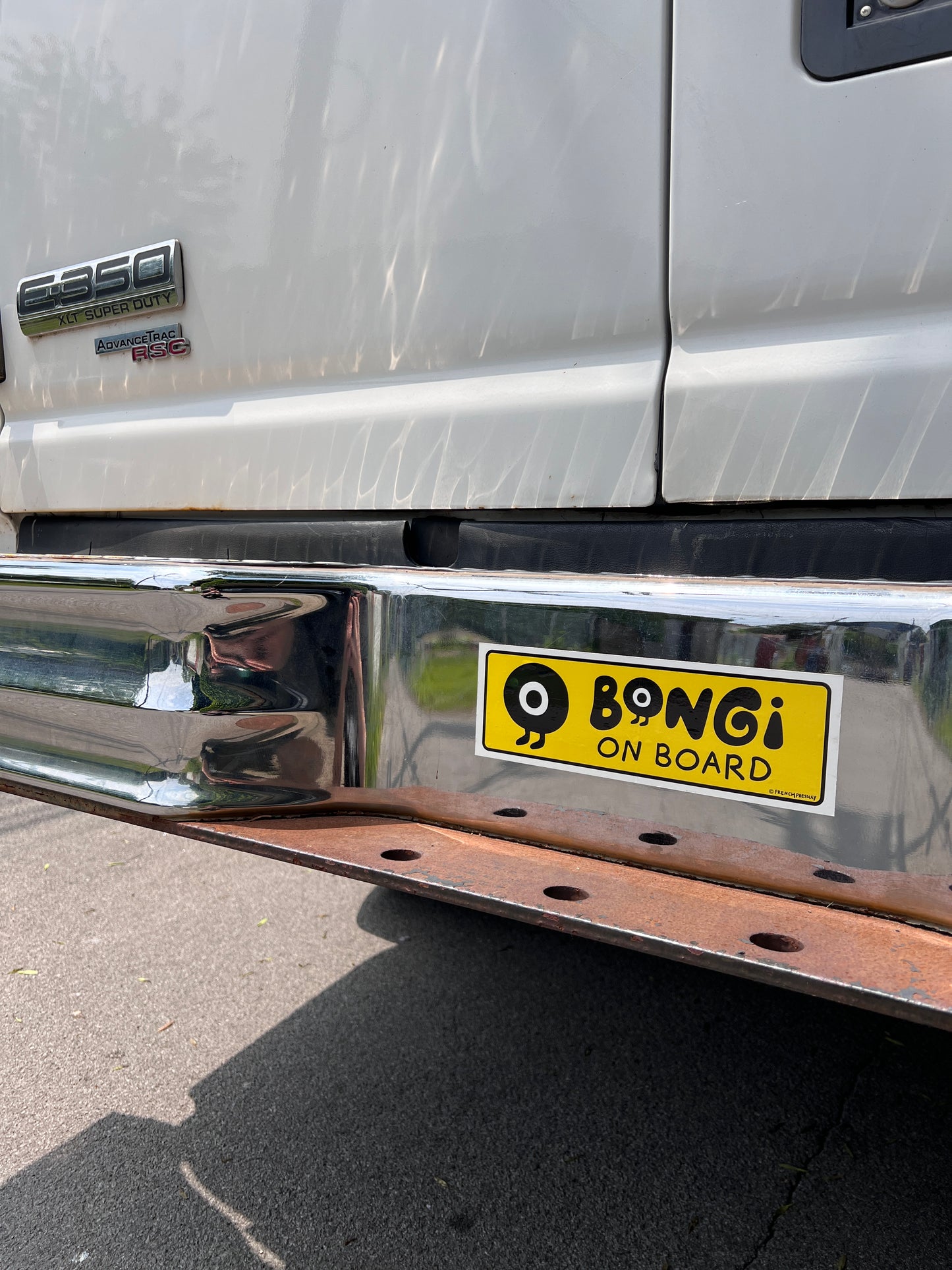 BONGi ON BOARD - Bumper Sticker