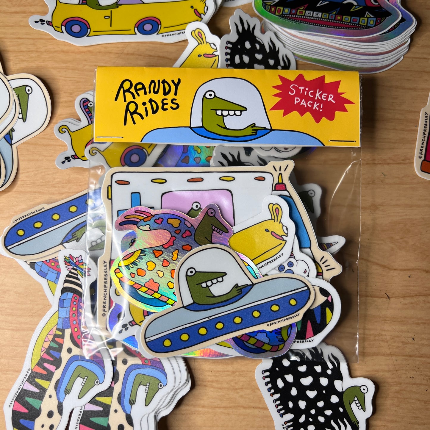 Randy Rides - Sticker Pack
