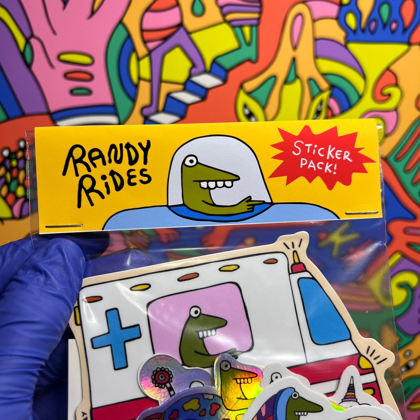 Randy Rides - Sticker Pack