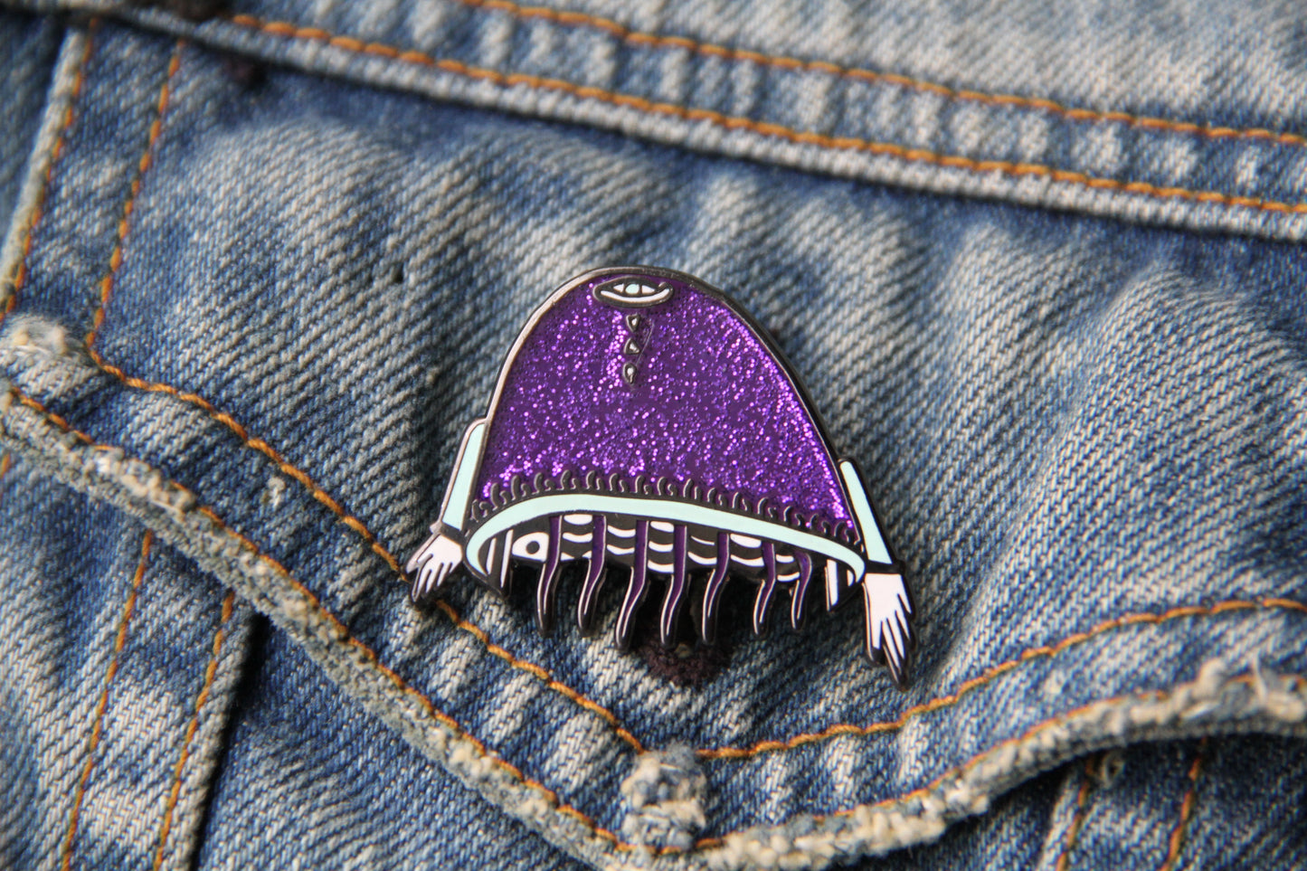 Jelurple - Enamel Pin