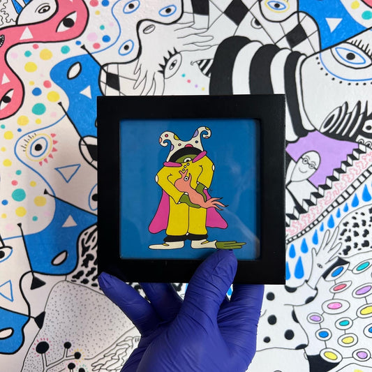 Overall Paul and Clam - Framed Print